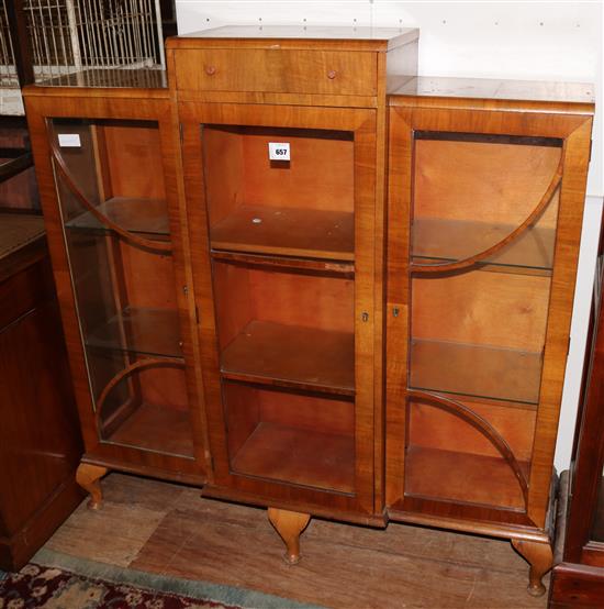 Deco style display cabinet